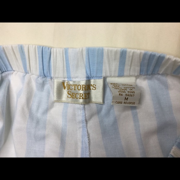 Vintage Gold Label Victoria’s Secret Striped Pajamas - M - Picture 12 of 13